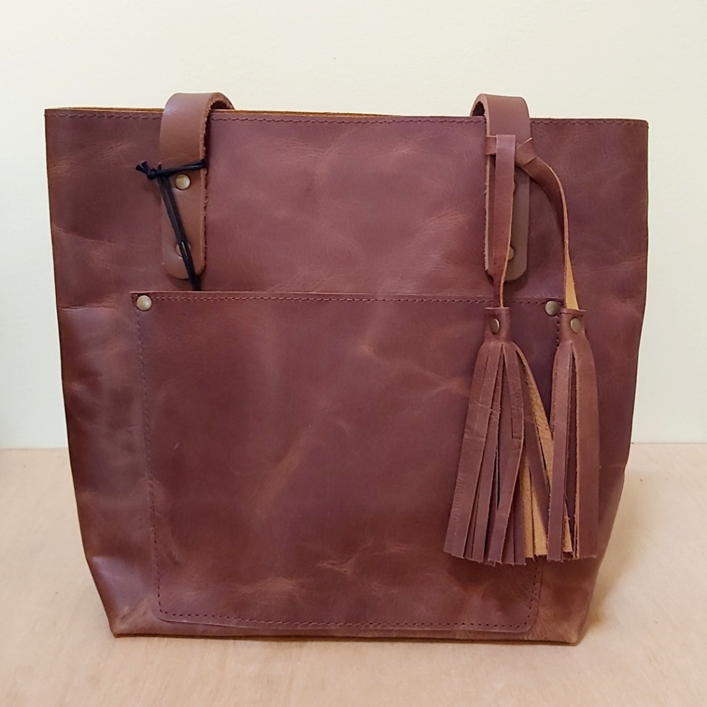 NWT Leather Tote
